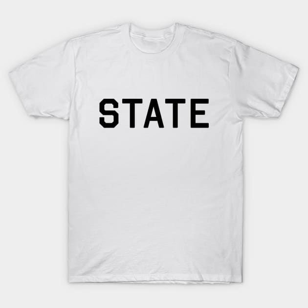 State T-Shirt by thriftjd